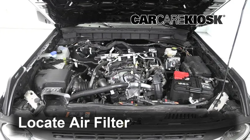 2025 Ford Bronco 2.3L 4 Cyl. Turbo Filtre à air (moteur)